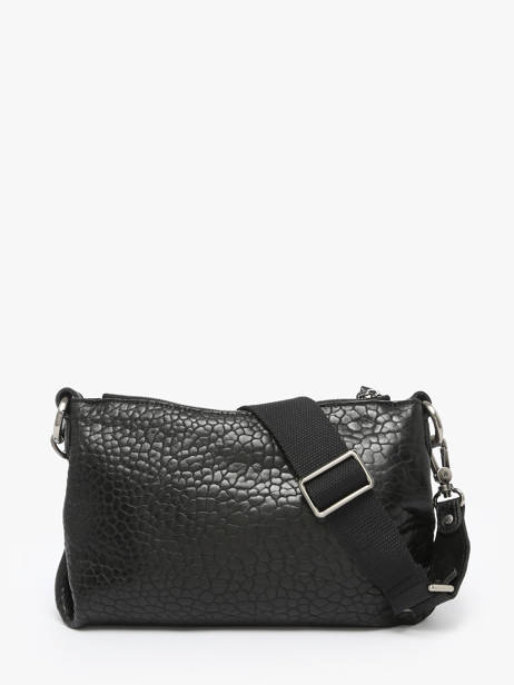 Shoulder Bag Vintage Leather Mila louise Black vintage 3864E other view 3