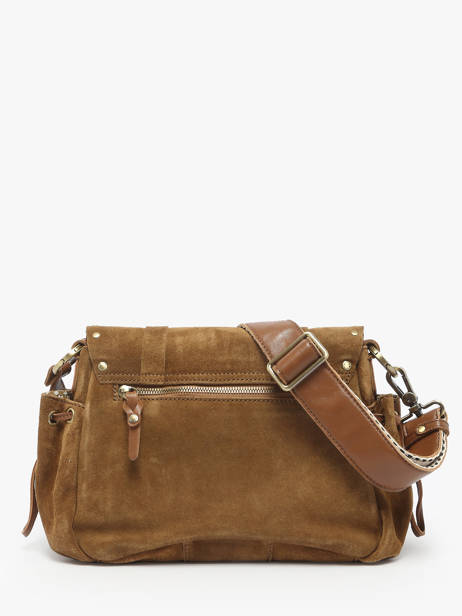 Crossbody Bag Vintage Leather Mila louise Brown vintage 3861VC other view 3