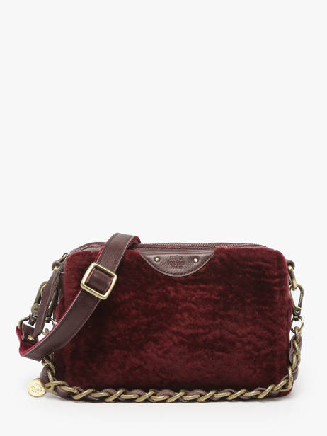 Shoulder Bag Vintage Leather Mila louise Brown vintage 23673FUC