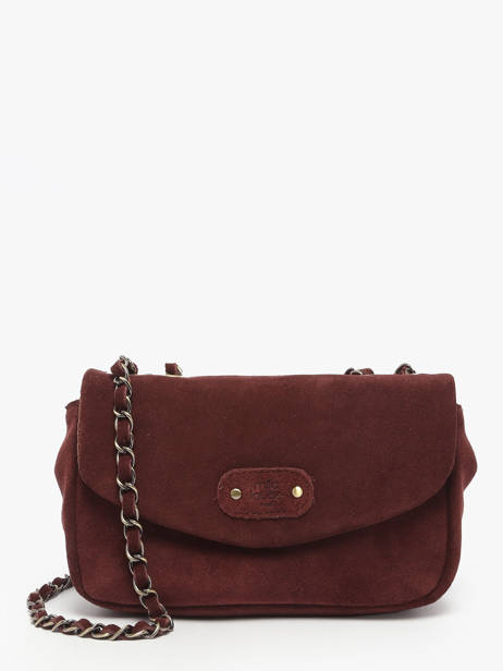 Shoulder Bag Vintage Leather Mila louise Brown vintage 23040V