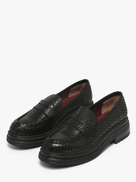 Slippers In Leather Aliwell Black women A0234 other view 1