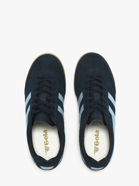 Sneakers Apollo In Leather Gola Blue women CLB777 other view 3