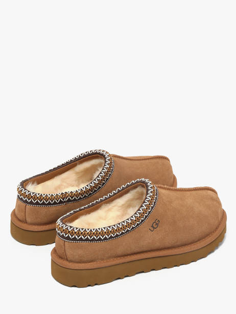 Slippers In Leather Ugg Brown women 1174470 other view 2