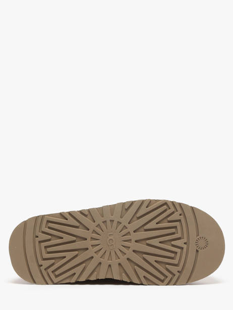 Chaussons Plateforme Tazz Ii En Cuir Ugg Beige accessoires 1174471 vue secondaire 5