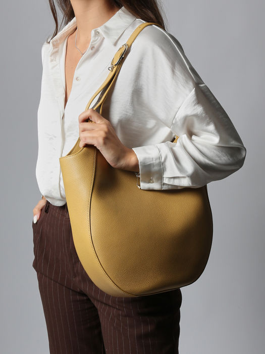 Longchamp Le foulonné Besaces Jaune