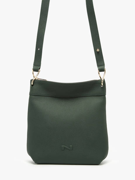 Sac Bandoulière Tiki Mini Cuir Nathan baume Vert victoria N1910586 vue secondaire 2