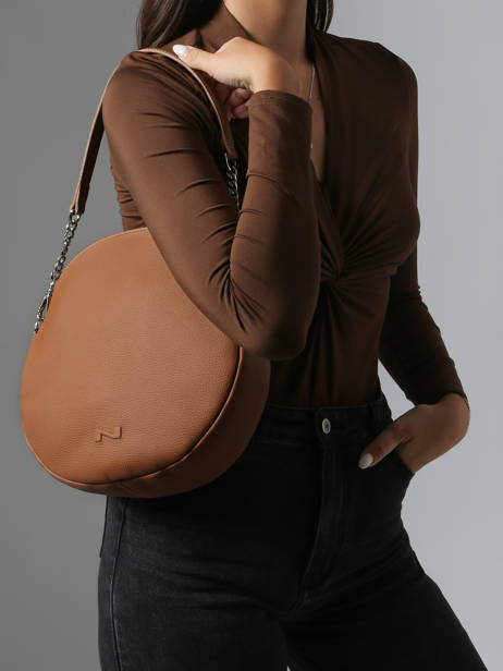 Leather Anna Shoulder Bag Nathan baume Brown nathan 9 other view 1