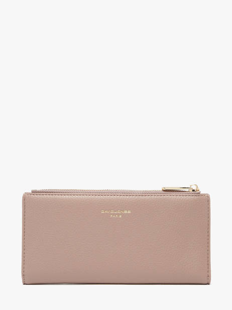 Portefeuille Porte Monnaie David jones Rose dune 1 vue secondaire 2