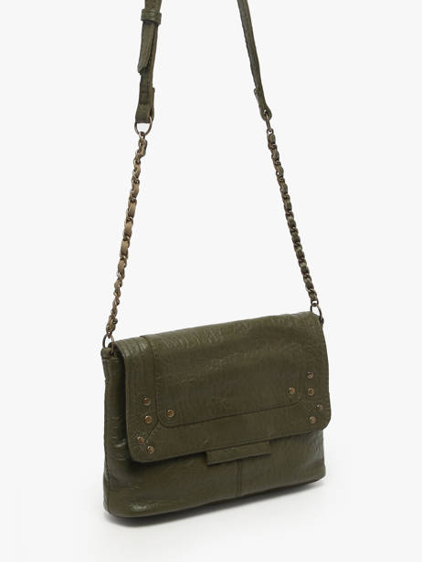 Shoulder Bag Felizia Leather Pieces Green felizia 17116820 other view 1