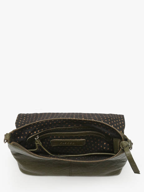 Shoulder Bag Felizia Leather Pieces Green felizia 17116820 other view 2
