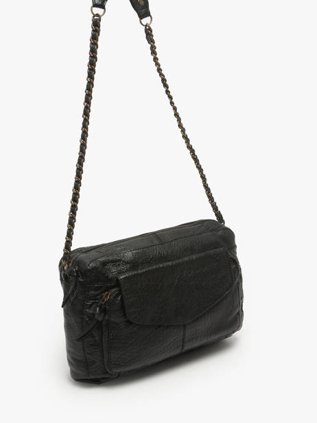 Leather Naina Crossbody Bag Pieces Black naina 17122474 other view 1
