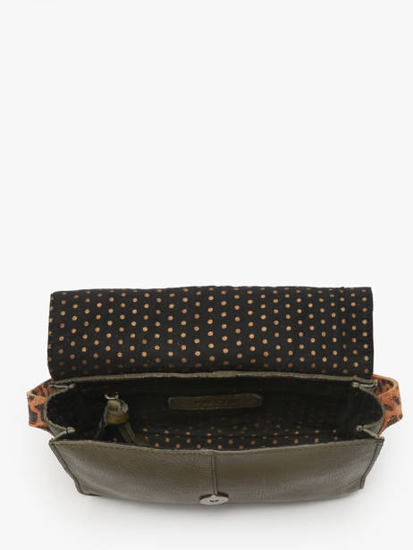 Shoulder Bag June Leather Pieces Green june 17160060 other view 2