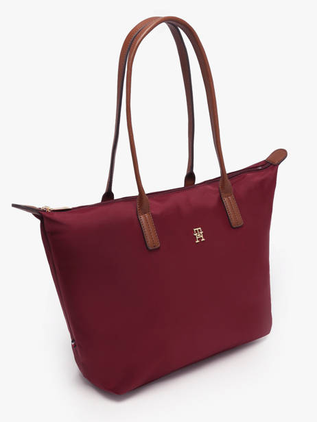 A4 Size Shoulder Bag Popette Nylon Tommy hilfiger Red popette AW17711 other view 1