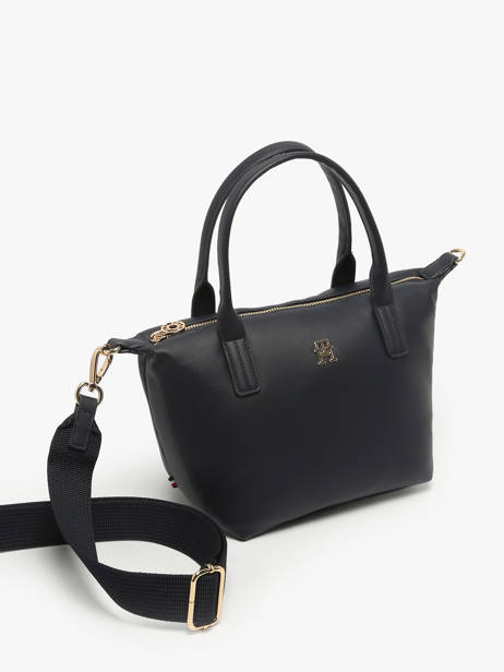 Handbag Popette Recycled Polyester Tommy hilfiger Blue popette AW17708 other view 1