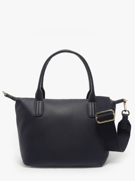 Handbag Popette Recycled Polyester Tommy hilfiger Blue popette AW17708 other view 3