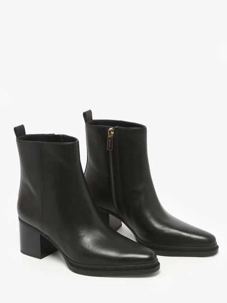 Heeled Formal Shoes In Leather Michael kors Black women XME5L001 other view 1