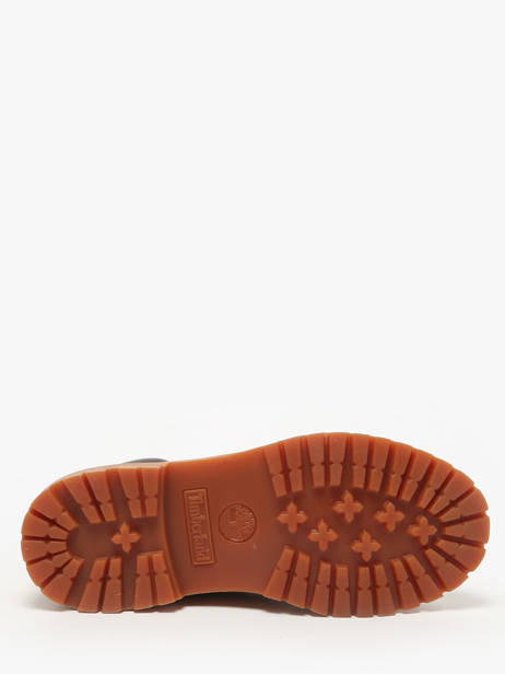 Bottines En Cuir Timberland Marron women 3617131 vue secondaire 4