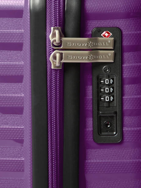 Valise Cabine Snowball Violet travel 43803 vue secondaire 1
