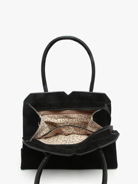 Sac Porté Main Velvet Miniprix Noir velvet F7510 vue secondaire 1