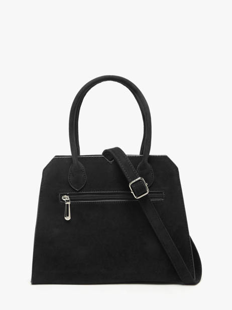 Sac Porté Main Velvet Miniprix Noir velvet F7510 vue secondaire 2