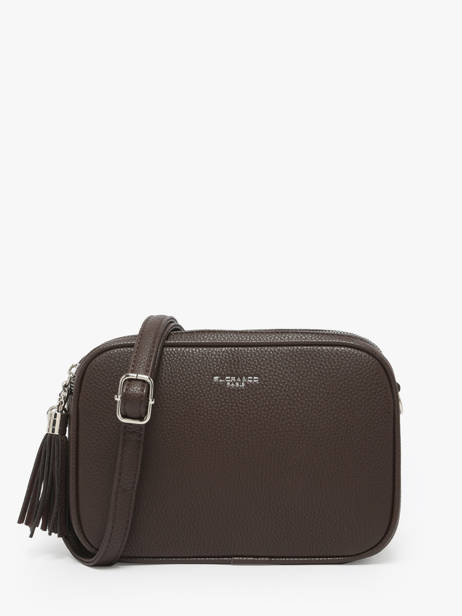 Sac Bandouliere Grained Miniprix Marron grained F8035
