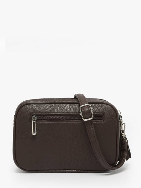 Sac Bandouliere Grained Miniprix Marron grained F8035 vue secondaire 2
