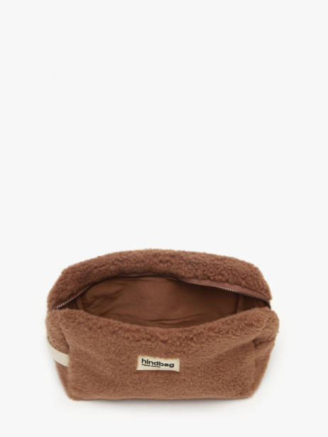 Trousse De Toilette Hindbag Marron teddy TE vue secondaire 1