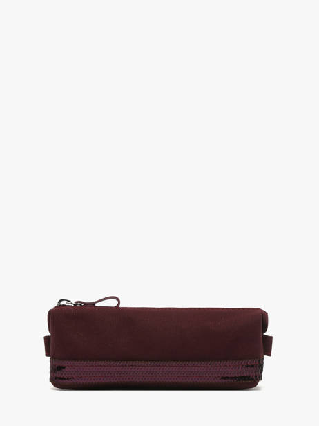 Trousse écolier Le Cabas Paillettes Vanessa bruno Rouge cabas 1V42030 vue secondaire 2