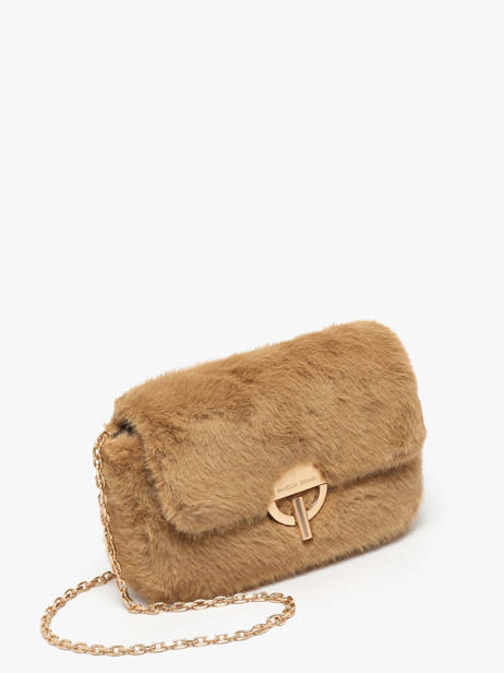 Sac Bandoulière Moon M En Fausse Fourrure Vanessa bruno Beige moon 30V40533 vue secondaire 1