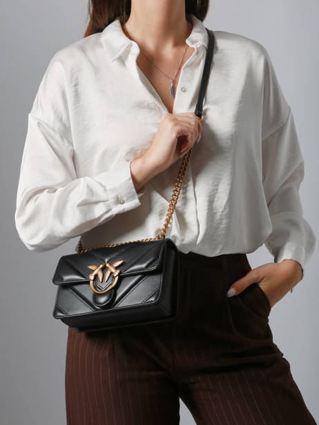 Crossbody Bag Love Bag Icon Pinko Black love bag icon 4550A2OS other view 1