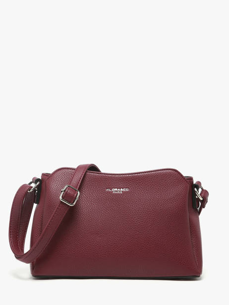 Sac Bandoulière Grained Miniprix Rouge grained F2516