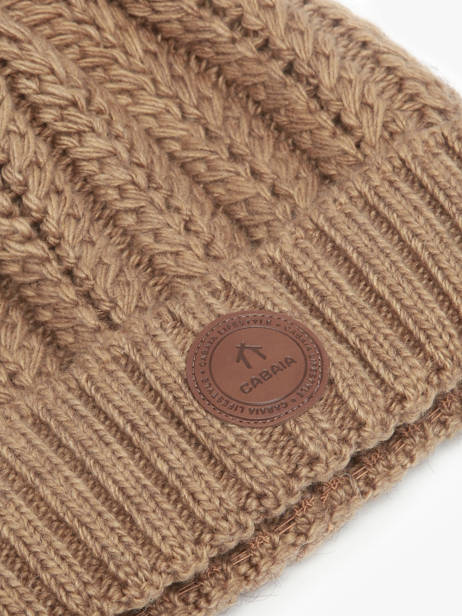 Bonnet Cabaia Marron hats MOSCOWMU vue secondaire 1