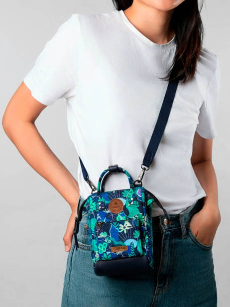 Crossbody Bag Nano Adventurer Manaus Cabaia Blue anniversaire 10ans - NANO-10A other view 2
