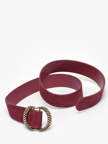 Ceinture Pieces Rouge nikka 17131109 vue secondaire 2
