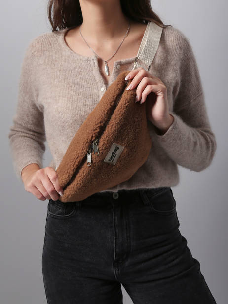Belt Bag Hindbag Brown teddy TE other view 1