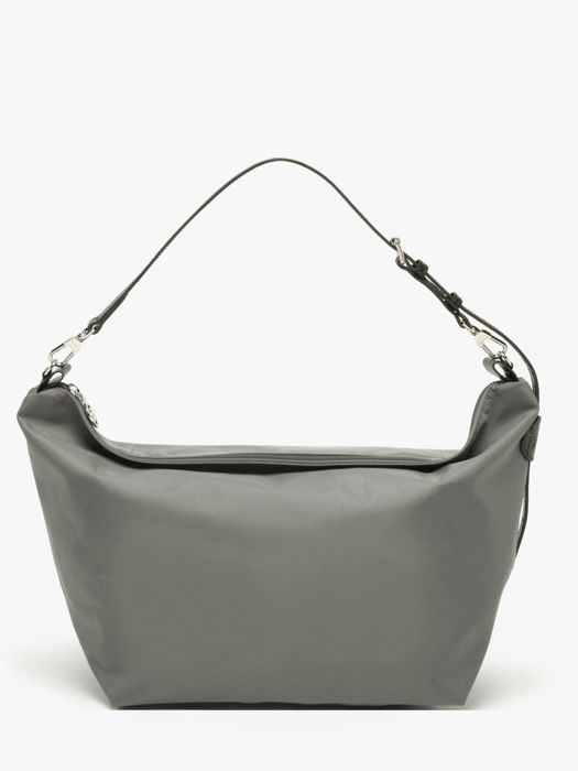 Longchamp Besace longchamp toile Hobo bag Gray