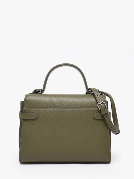 Medium Grained Leather Emilie Shoulder Bag Le tanneur Green emily TEMI1014 other view 3