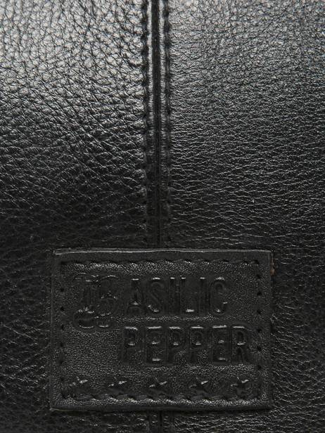 Handbag Dakota Eyelet Leather Basilic pepper Black dakota eyelet BDAE22 other view 4