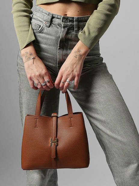 Satchel Grained Miniprix Brown grained DQ8708 other view 1