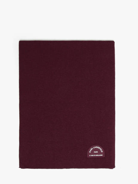 Écharpe Rue St Guillaume Karl lagerfeld Violet rsg A4W33113