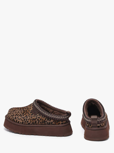 Chaussons Plateforme En Cuir Ugg Marron women 1178430 vue secondaire 2