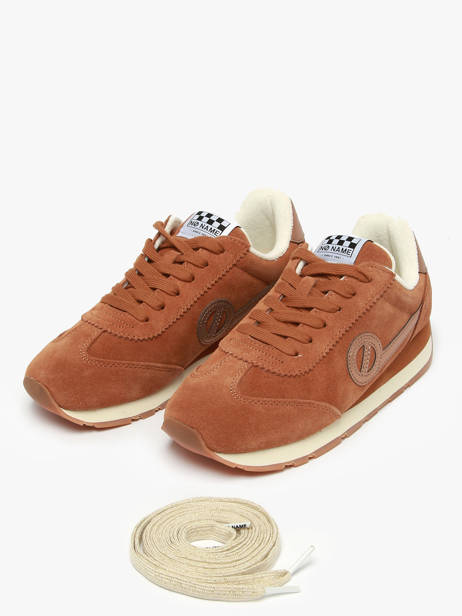 Sneakers City Run Jogger En Cuir No name Marron women HRVS04KC vue secondaire 1