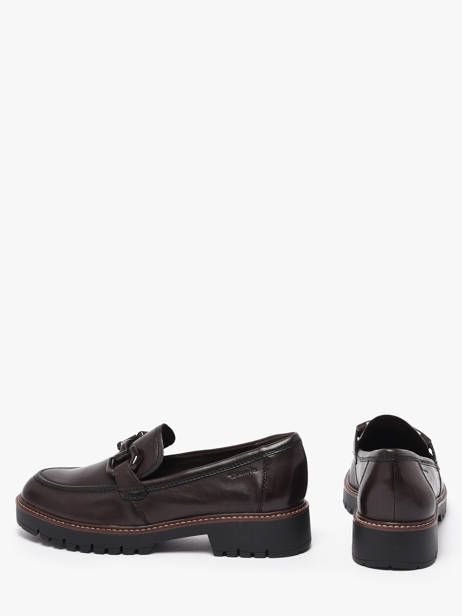 Moccasins In Leather Tamaris Brown accessoires 45 other view 2