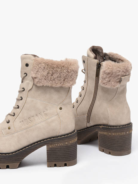 Bottines à Talon Mustang Marron accessoires M0132003 vue secondaire 2