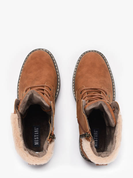 Bottines à Talon Mustang Marron women M0132003 vue secondaire 3