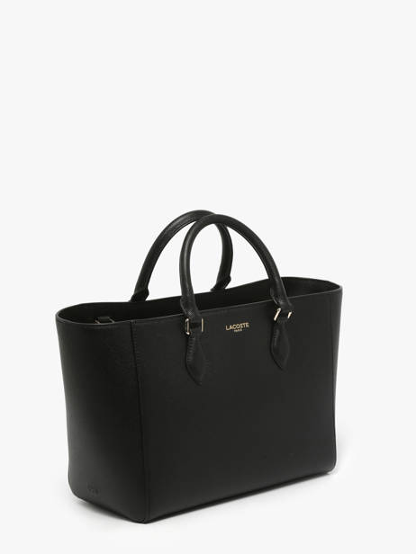 Satchel Champs Elysee Leather Lacoste Black champs elysee NF5102PH other view 1