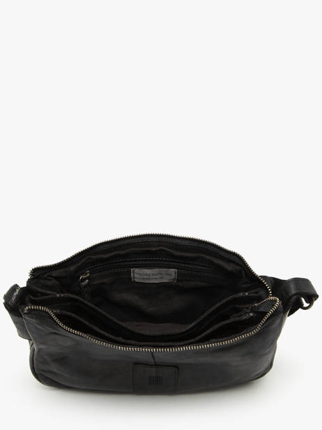 Sac Bandoulière Heritage Cuir Biba Noir heritage BT18 vue secondaire 3