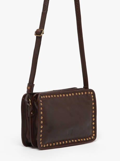 Shoulder Bag Leather Leather Biba Brown leather RAL1L other view 1