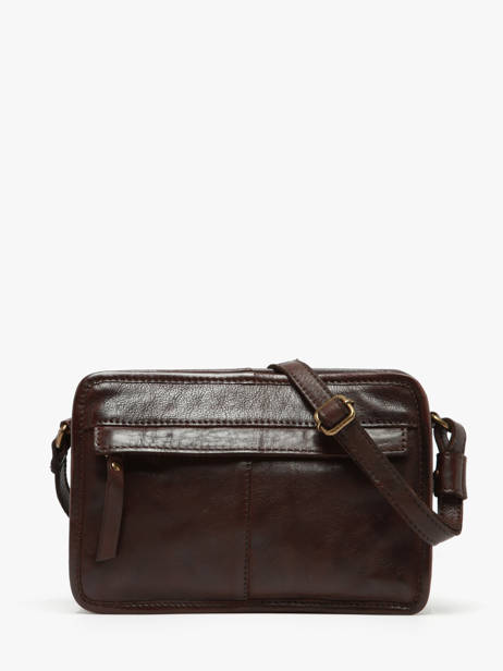 Shoulder Bag Leather Leather Biba Brown leather RAL1L other view 3