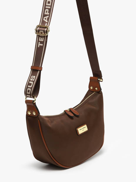 Shoulder Bag Jamie Nylon Ted lapidus Brown jamie DU43503 other view 1